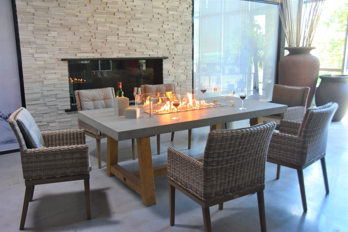Elementi Sonoma Dining Fire Table