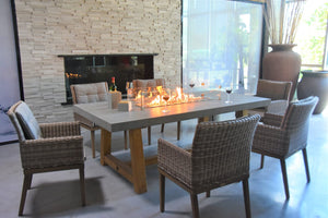 Elementi Sonoma Dining Fire Table