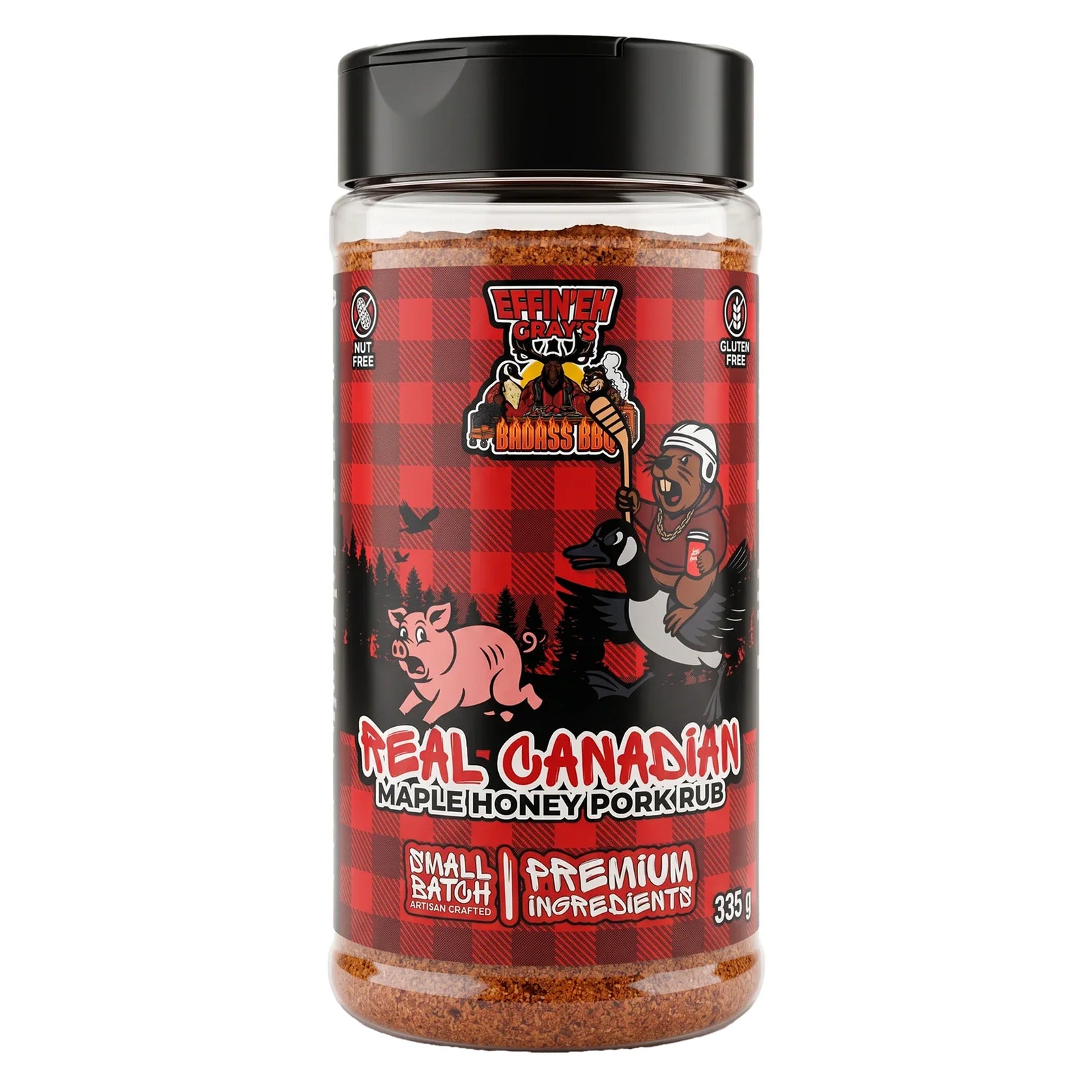 Effin' Eh Gray's Real Canadian Maple Honey Pork Rub