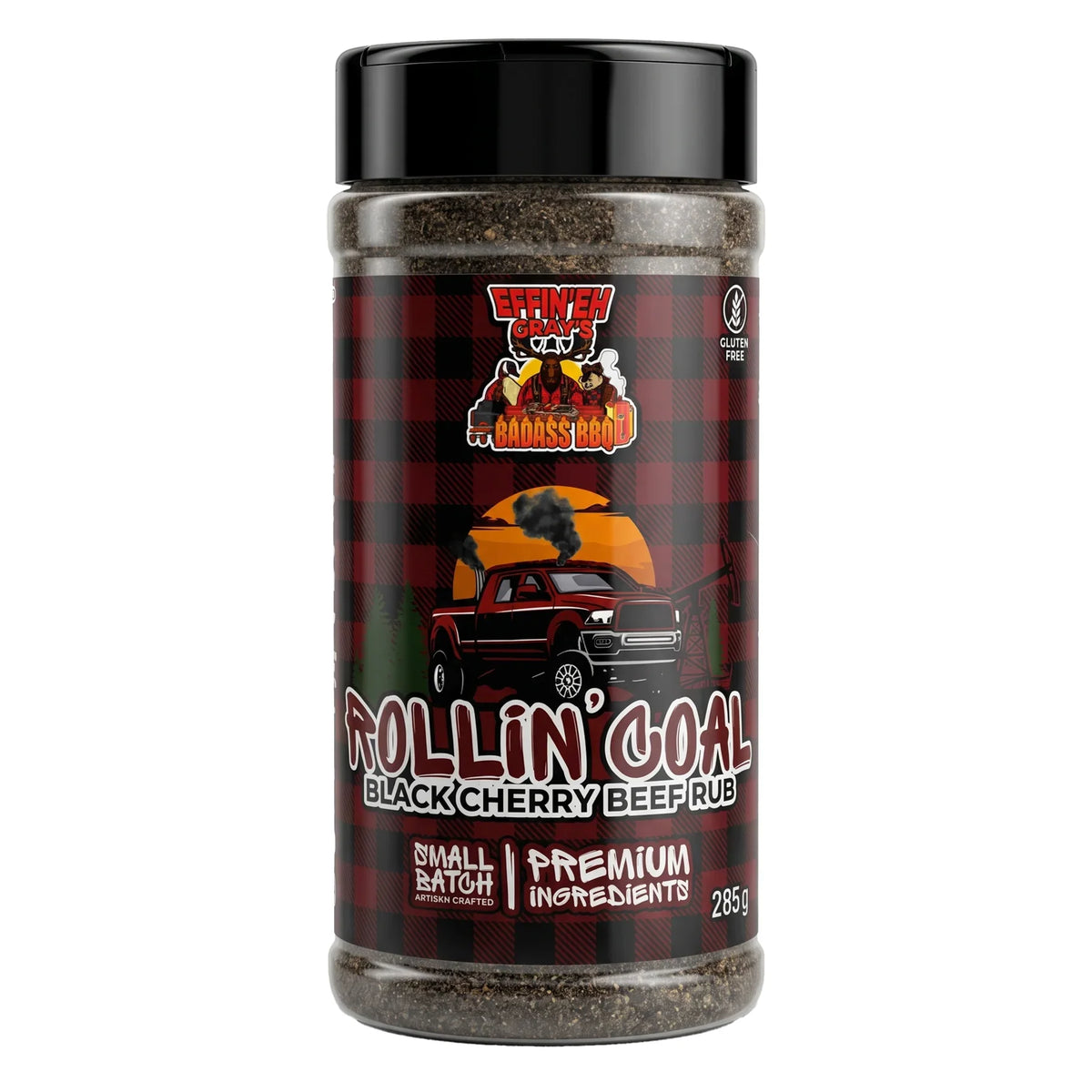 Effin' Eh Gray's Rollin' Coal Black Cherry Beef Rub