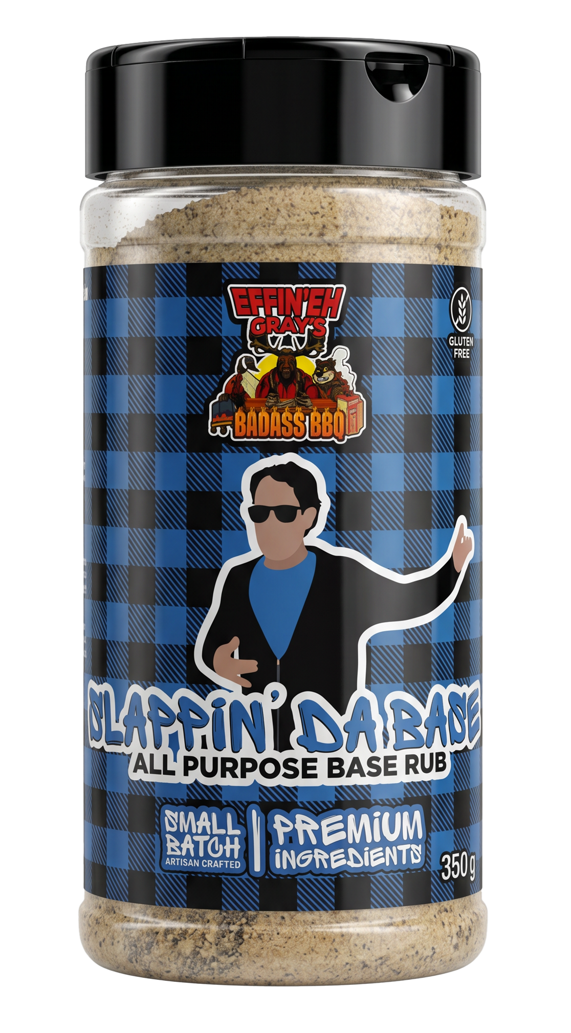 Effin' Eh Gray's Slappin' Da Base All Purpose Rub