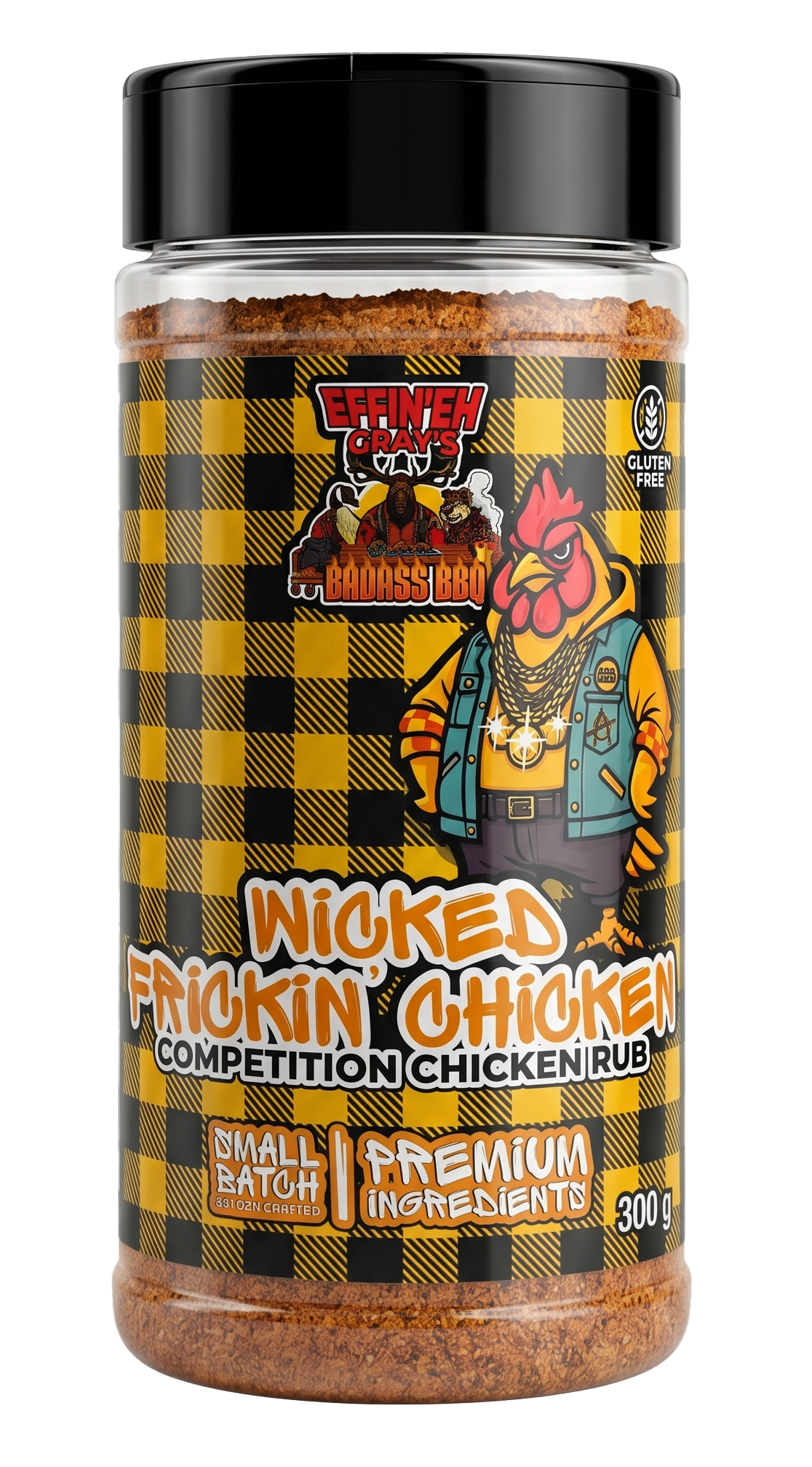 Effin' Eh Gray's Wicked Frickin' Chicken Rub