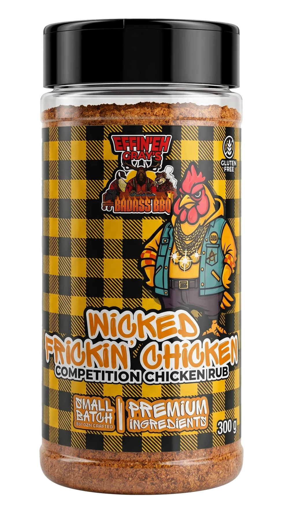 Effin' Eh Gray's Wicked Frickin' Chicken Rub
