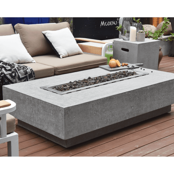 Elementi Hampton rectangular fire table
