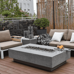 Elementi Hampton rectangular fire table