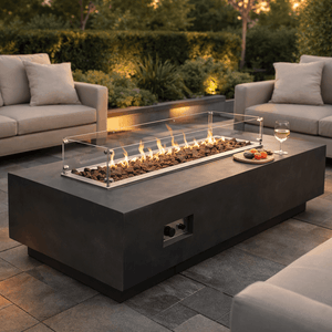 Elementi Granville 60 x 28 x 17 Rectangular Burner