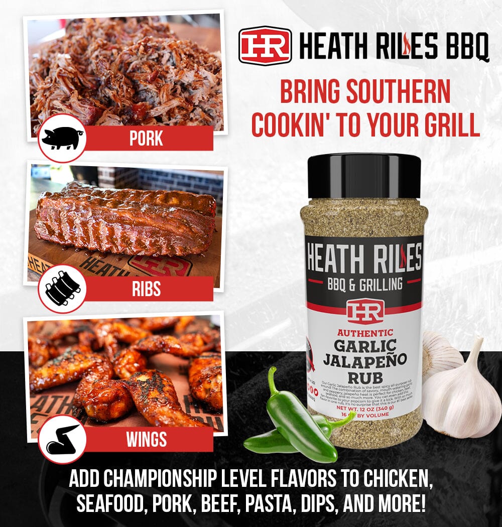 Heath Riles Garlic Jalapeno Rub