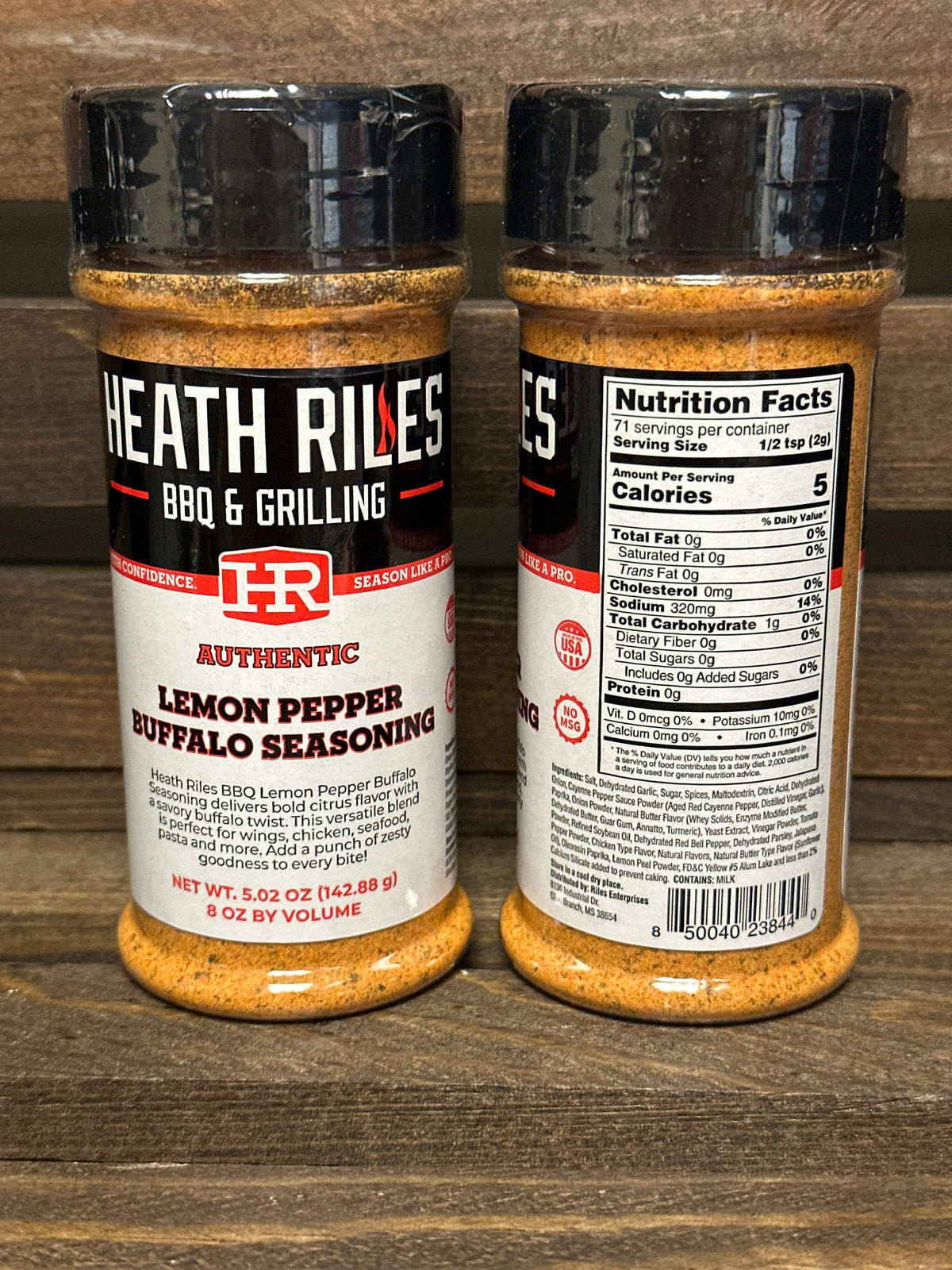 Heath Riles Lemon Pepper Buffalo Rub