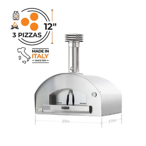 Firenze Hybrid Gas & Wood Oven (No Cart)
