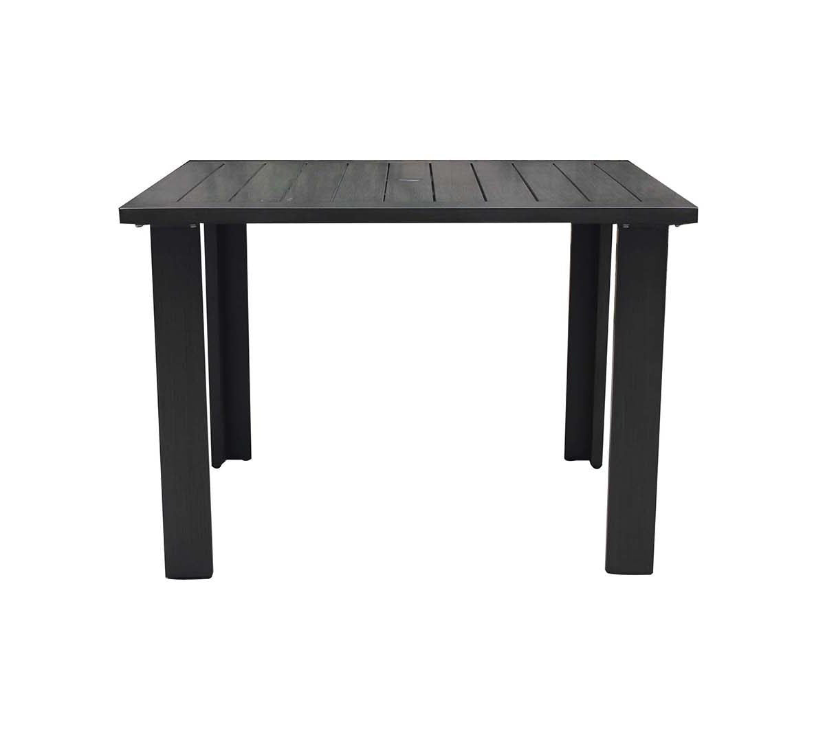 Ratana Limo 43 Square Dining Table with Umbrella Hole
