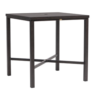 Ratana Canbria 39 Square Bar Table w/Umbrella Hole