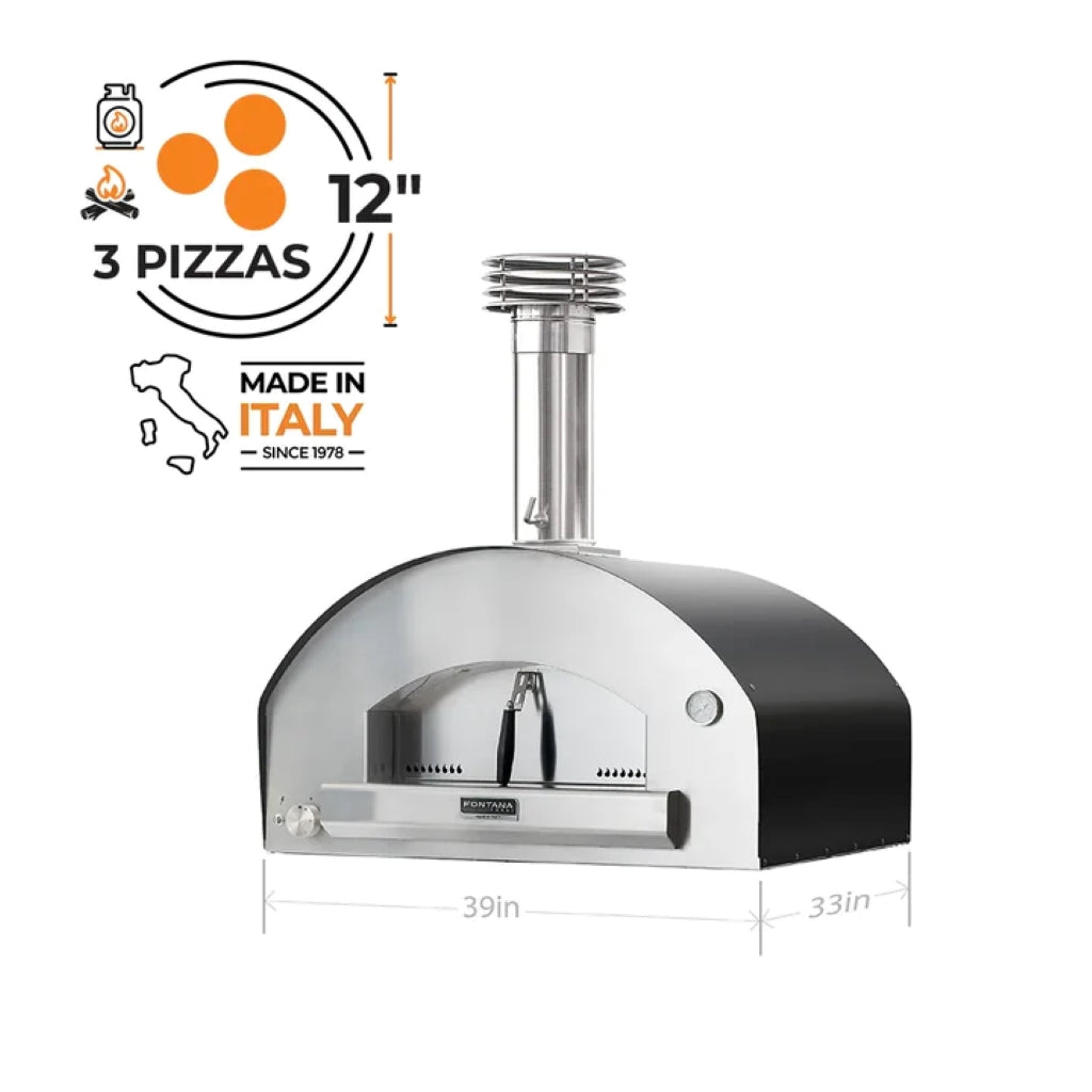 Firenze Hybrid Gas & Wood Oven (No Cart)
