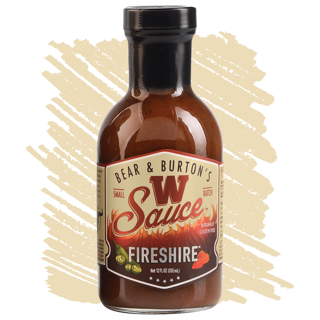 Bear & Burton's The W Sauce 'Fireshire' 13oz