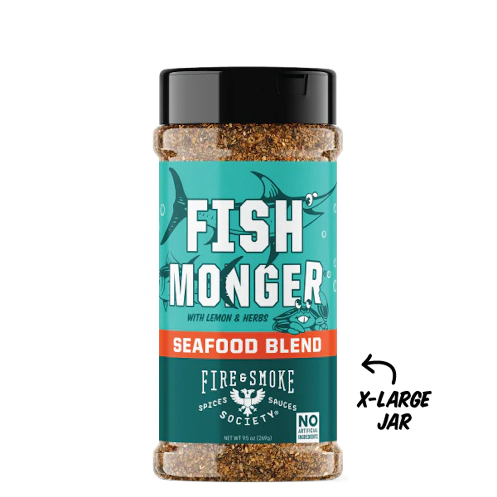 Fire & Smoke Fish Monger Spice Blend Rub 360g