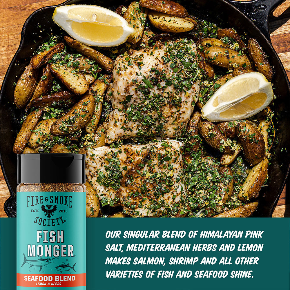Fire & Smoke Fish Monger seafood blend