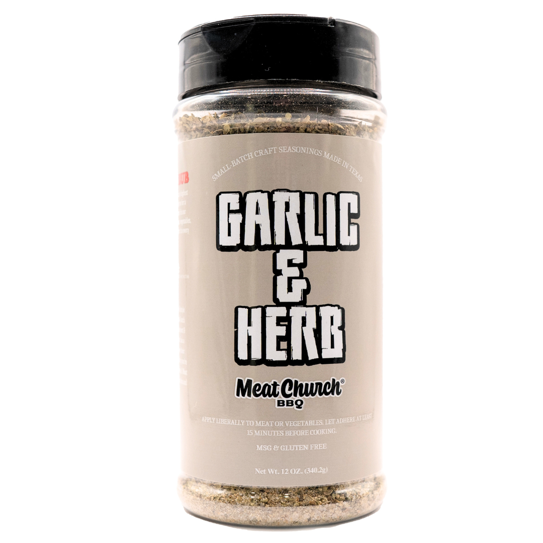 Meat Church Garlic and Herb Seasoning 12oz