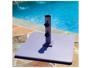 Galtech Square Steel Umbrella Base 60 lbs