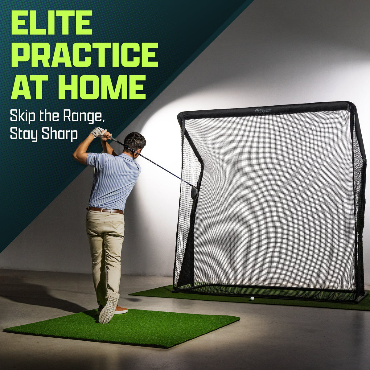 GoSports Elite 7x7 golf practice net