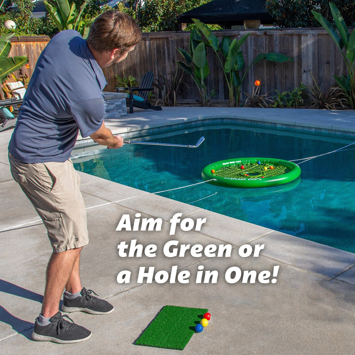 GoSports Splash Chip floating golf game