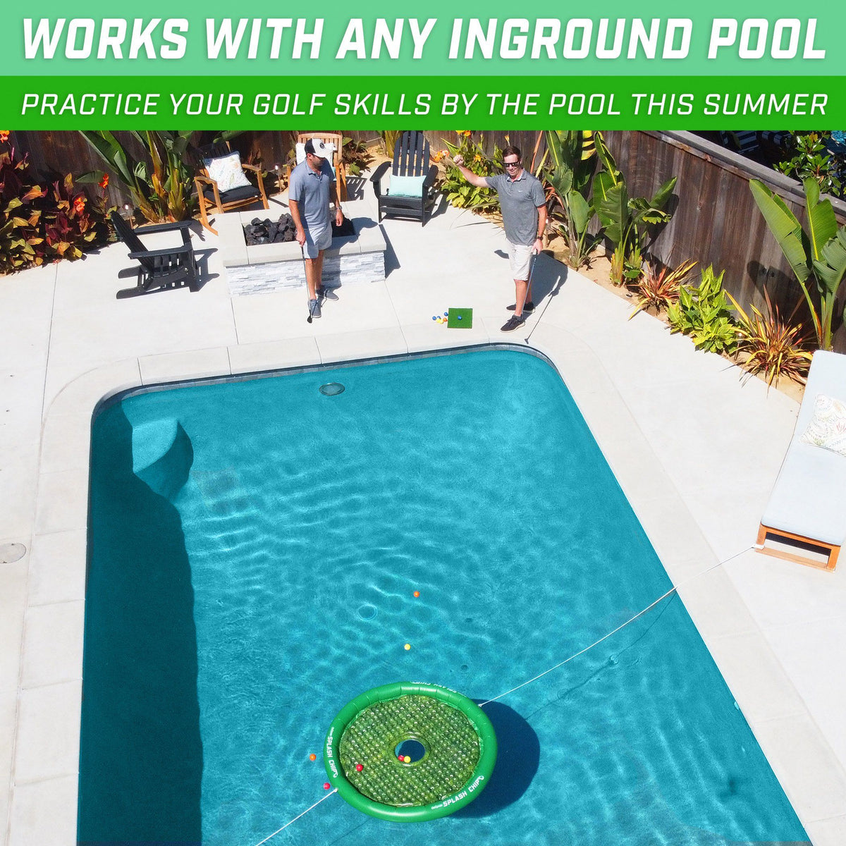 GoSports Splash Chip floating golf game