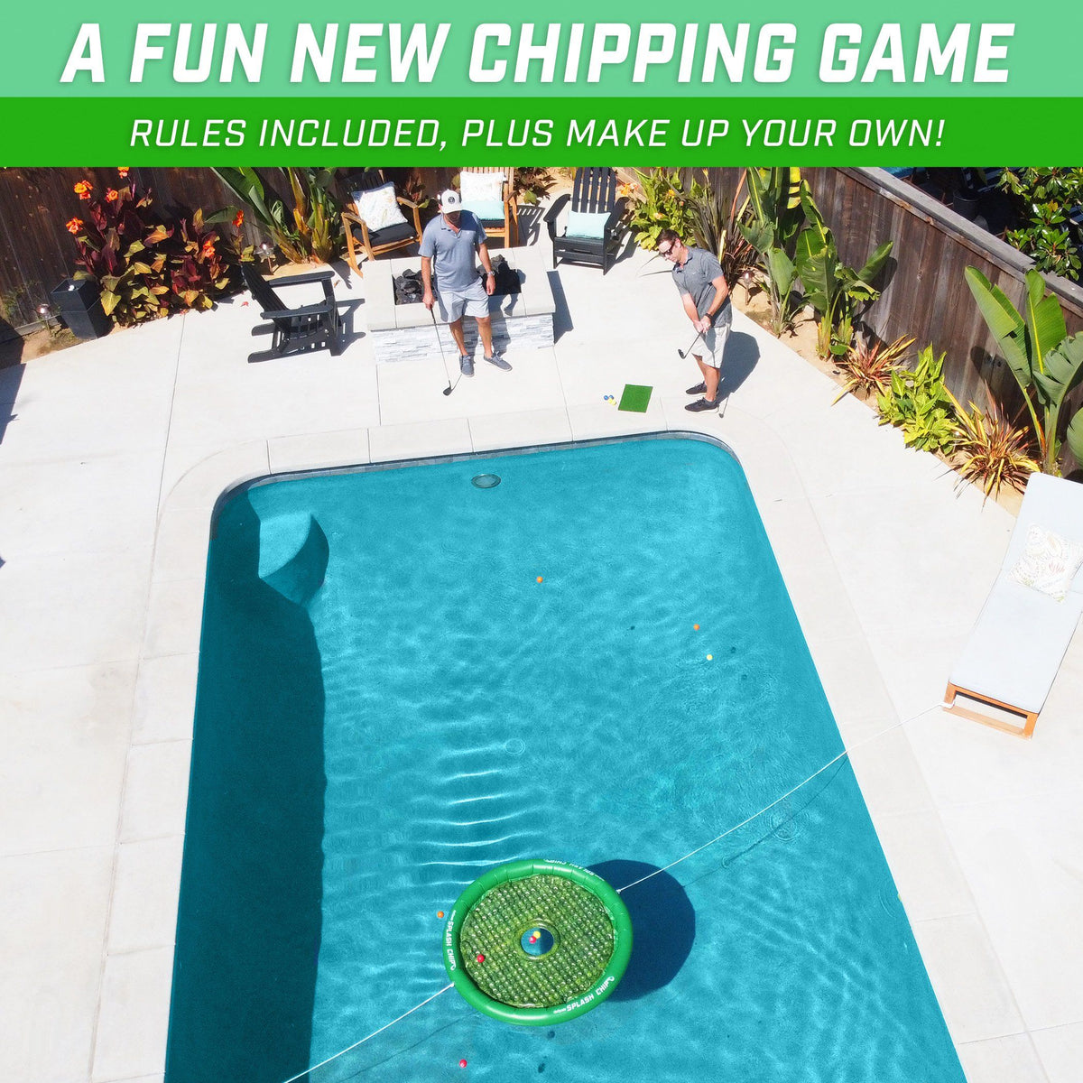 GoSports Splash Chip floating golf game