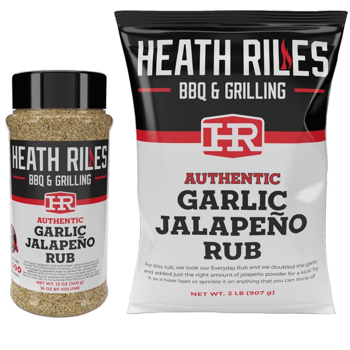 Heath Riles Garlic Jalapeno Rub