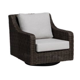 Glendale Swivel Gliding Club Chair