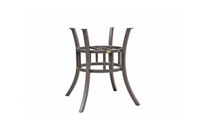 Ratana Hamilton Dining Table Base W/UH (39inSq / 48in Rd Top)