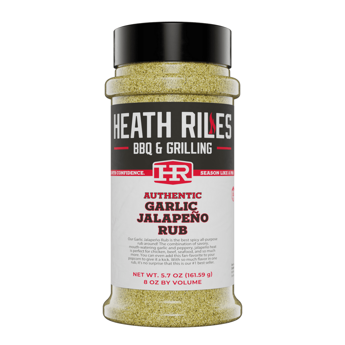 Heath Riles Garlic Jalapeno Rub