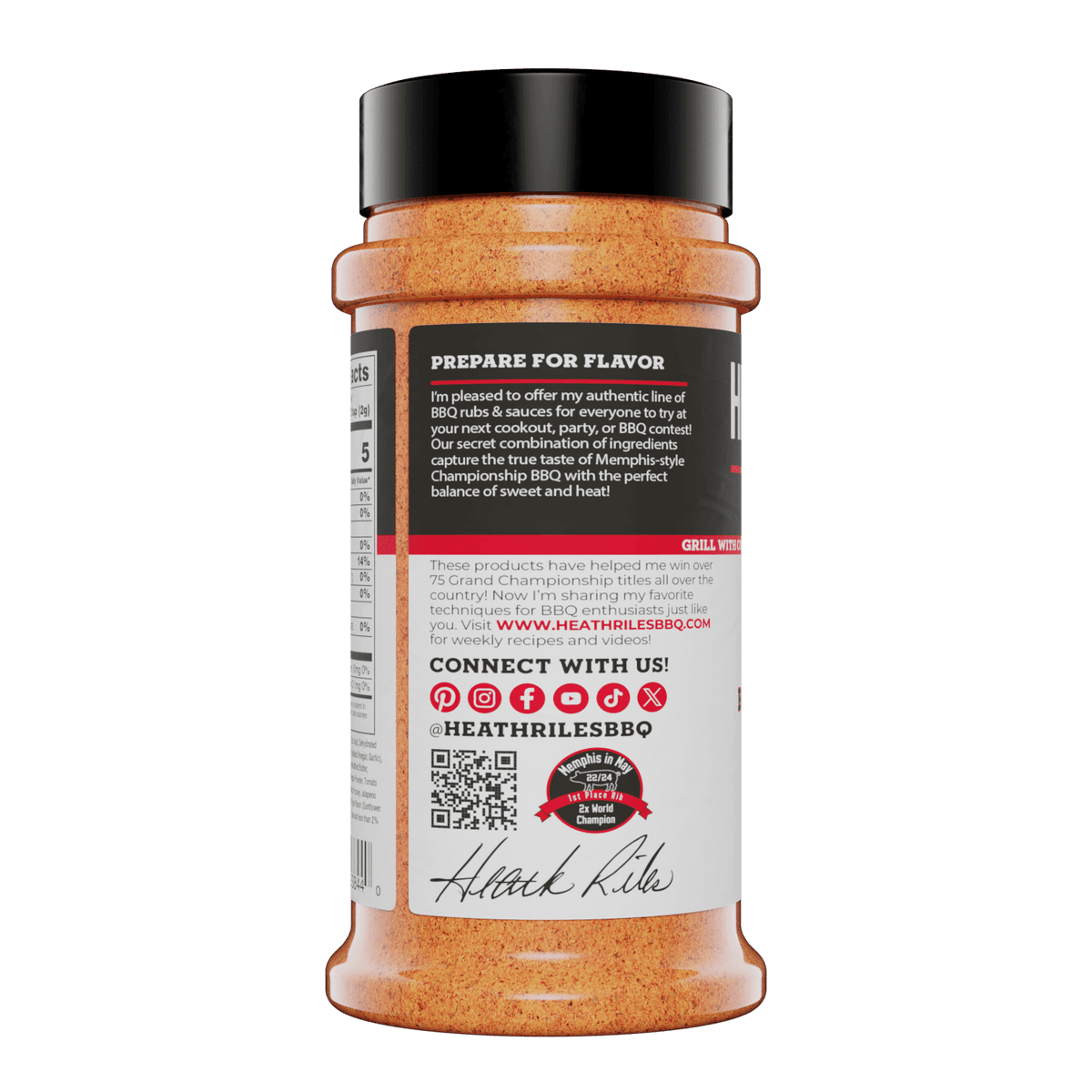 Heath Riles Lemon Pepper Buffalo Seasoning