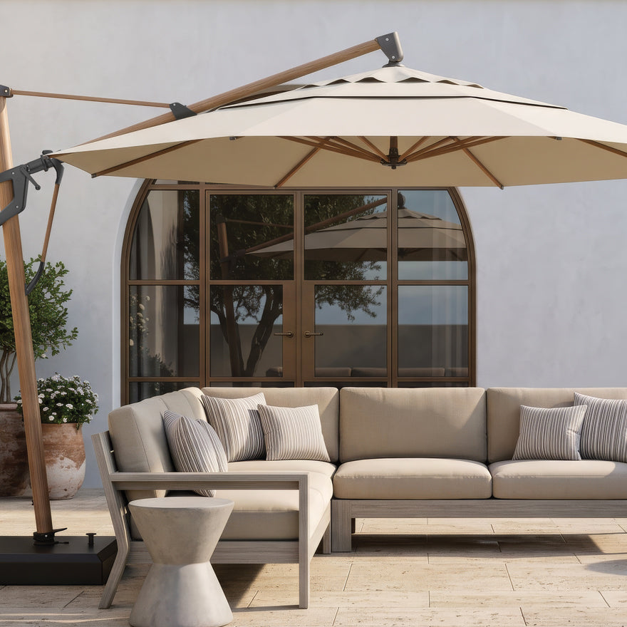 Treasure Garden 13' AKZ Plus Cantilever Umbrella