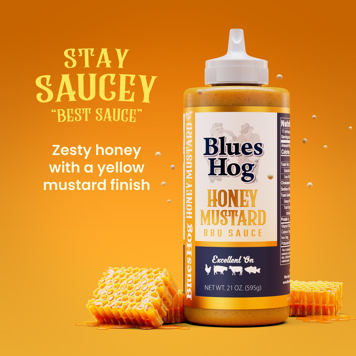 Blues Hog Honey Mustard Sauce description