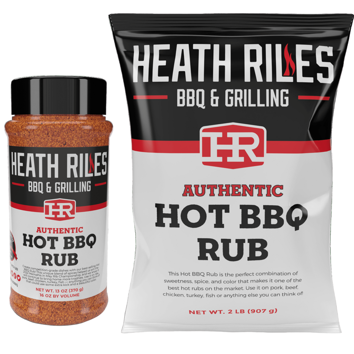 Heath Riles Hot BBQ Rub