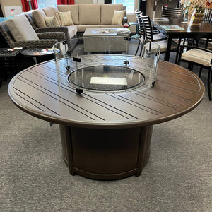 Elba Dining Height Fire Table 48" Round