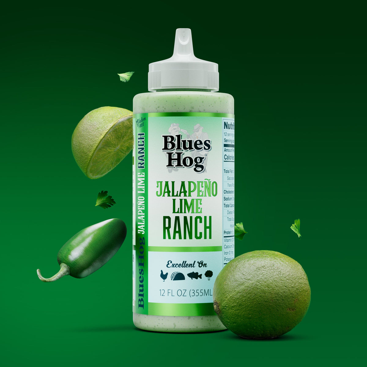 Blues Hog Jalapeno Lime Ranch Sauce bottle