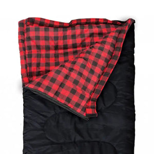 Kuma Jasper Sleeping Bag - Black/Red