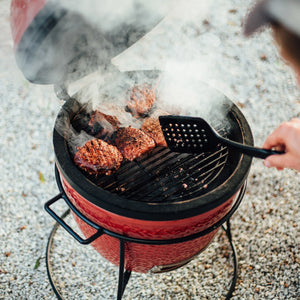 Kamado Joe Joe Jr cooking
