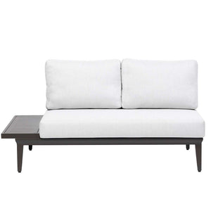 Alassio Sectional 2 Seat w/Extended End Table Top