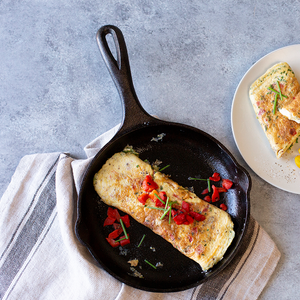 8 Inch Cast Iron Chef Style Skillet
