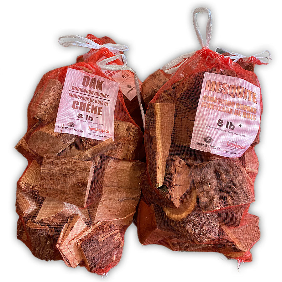 Lumberjack Gourmet Wood Chunks (35lbs)