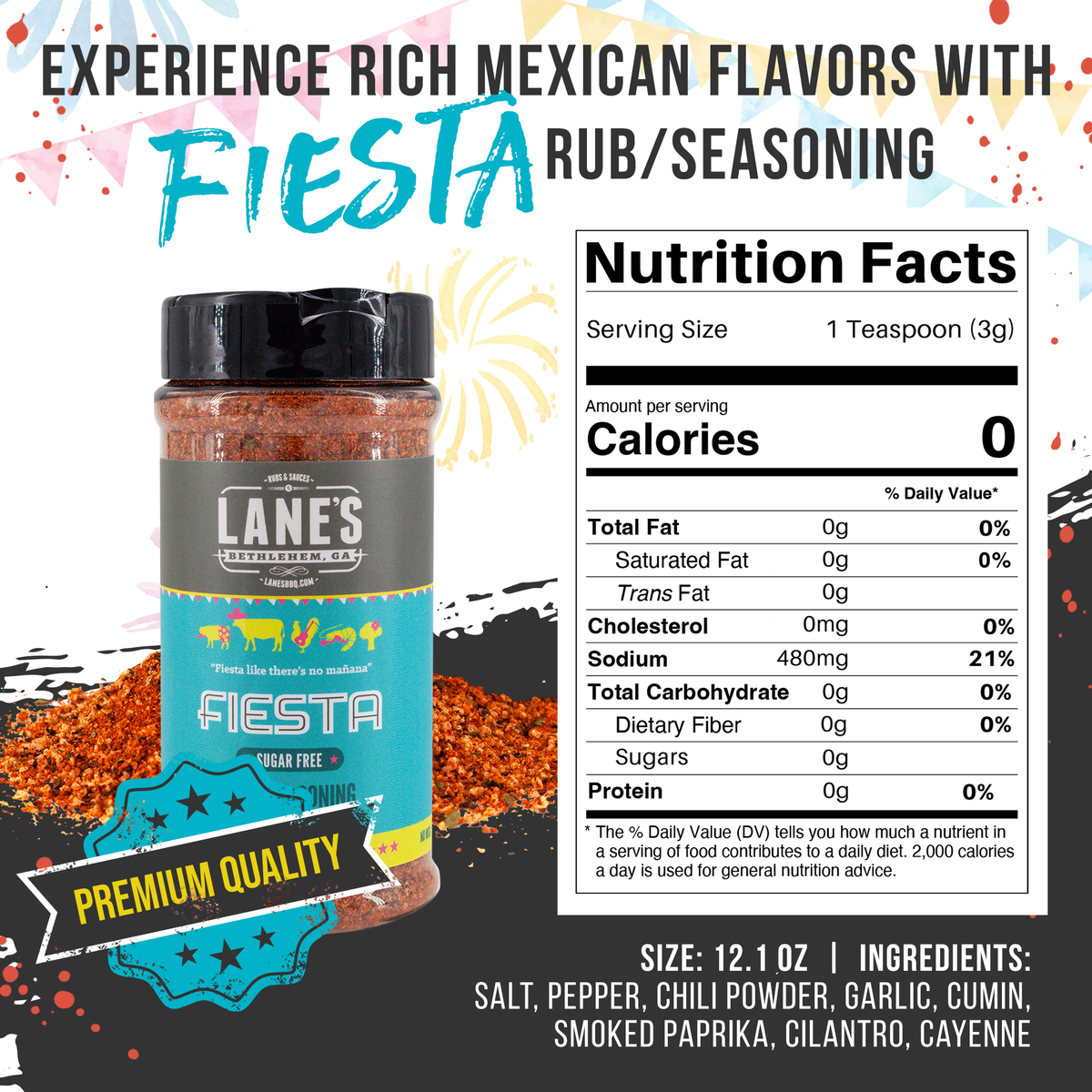 Lane's BBQ Fiesta Rub