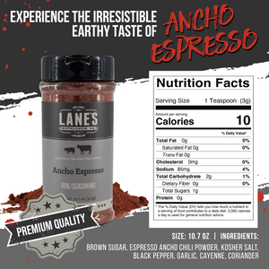 Lane's BBQ Ancho Espresso Rub