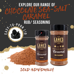 Lane's BBQ Chocolate Sea Salt Caramel Seasoning
