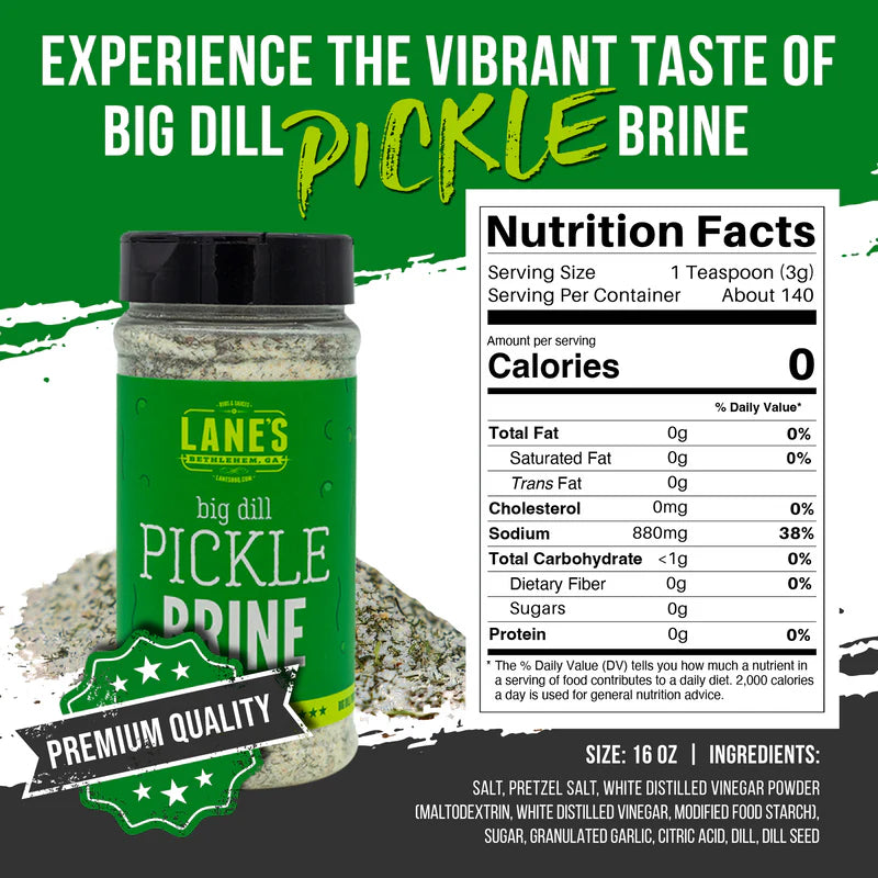 Lane's Big Dill Pickle Brine