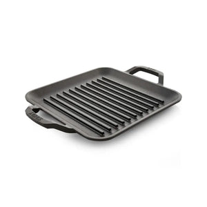 11" Cast Iron Chef Style Square Grill Pan