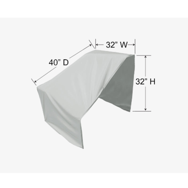 Zip-Together Sectional Cover - L-Shape, Right End Sectional (Left Facing)