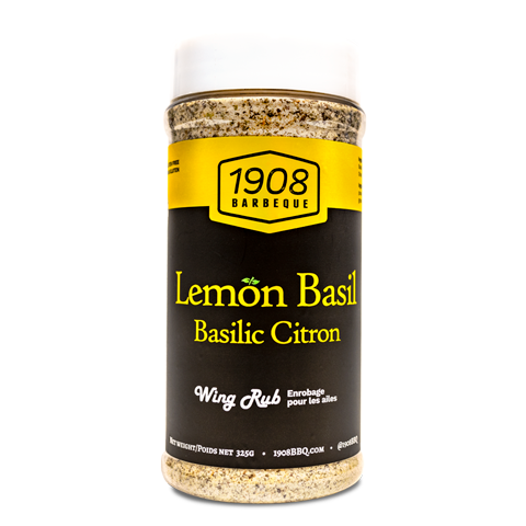 1908 BBQ Lemon Basil Rub 325g
