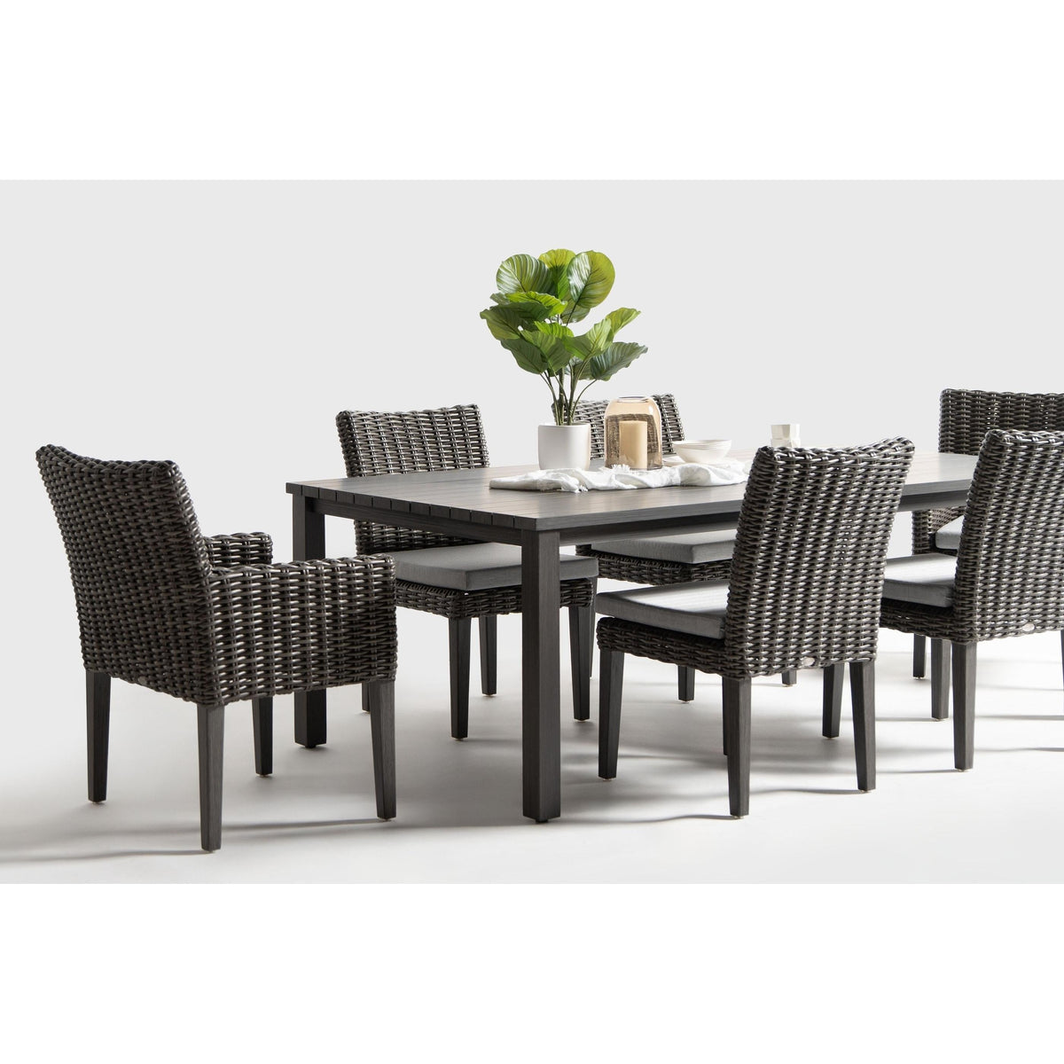 Ratana Sunbury 84″x44″ Rectangular Dining Table