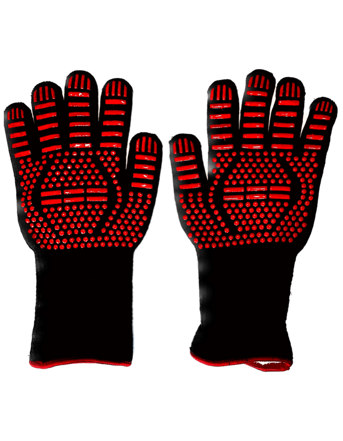 Lumberjack High Temperature BBQ Gloves