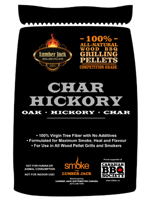 Lumberjack Char Hickory BBQ Pellets 20lb